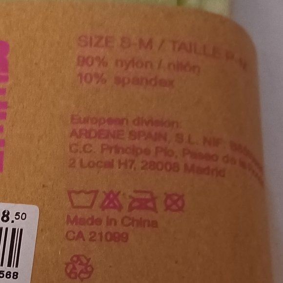 Free Add-on New Light Green Tights - Size Small/Medium (Girl) - Picture 4 of 4